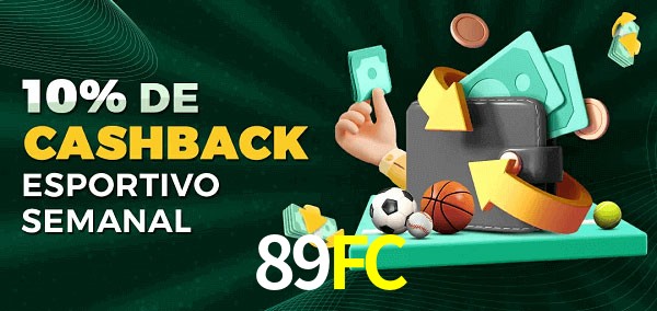 10% de bônus de cashback na 89FC